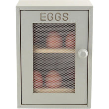 Apollo Rubberwood Egg Cabinet for 12 Eggs - Grey