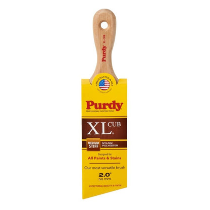 Purdy XL Cub Angled Paint Brush Medium Stiff 2" / 50mm