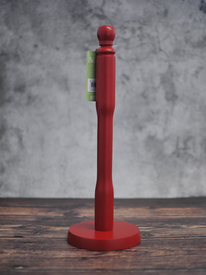 Apollo Mug Tree & Paper Towel Holder Set - Red