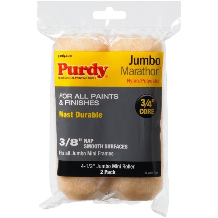 Purdy Marathon Jumbo 4.5" Mini Roller Sleeves 2 PACK