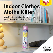 Zero In Clothes Moth Killer - 300ml