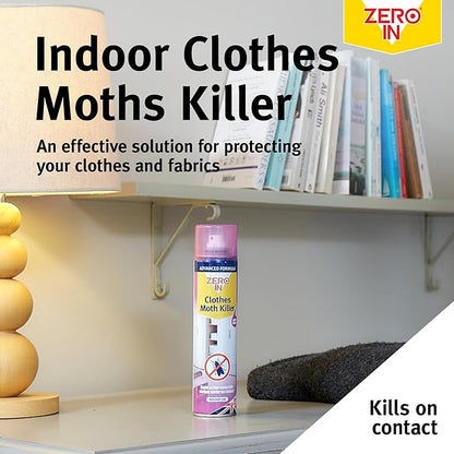 Zero In Clothes Moth Killer - 300ml