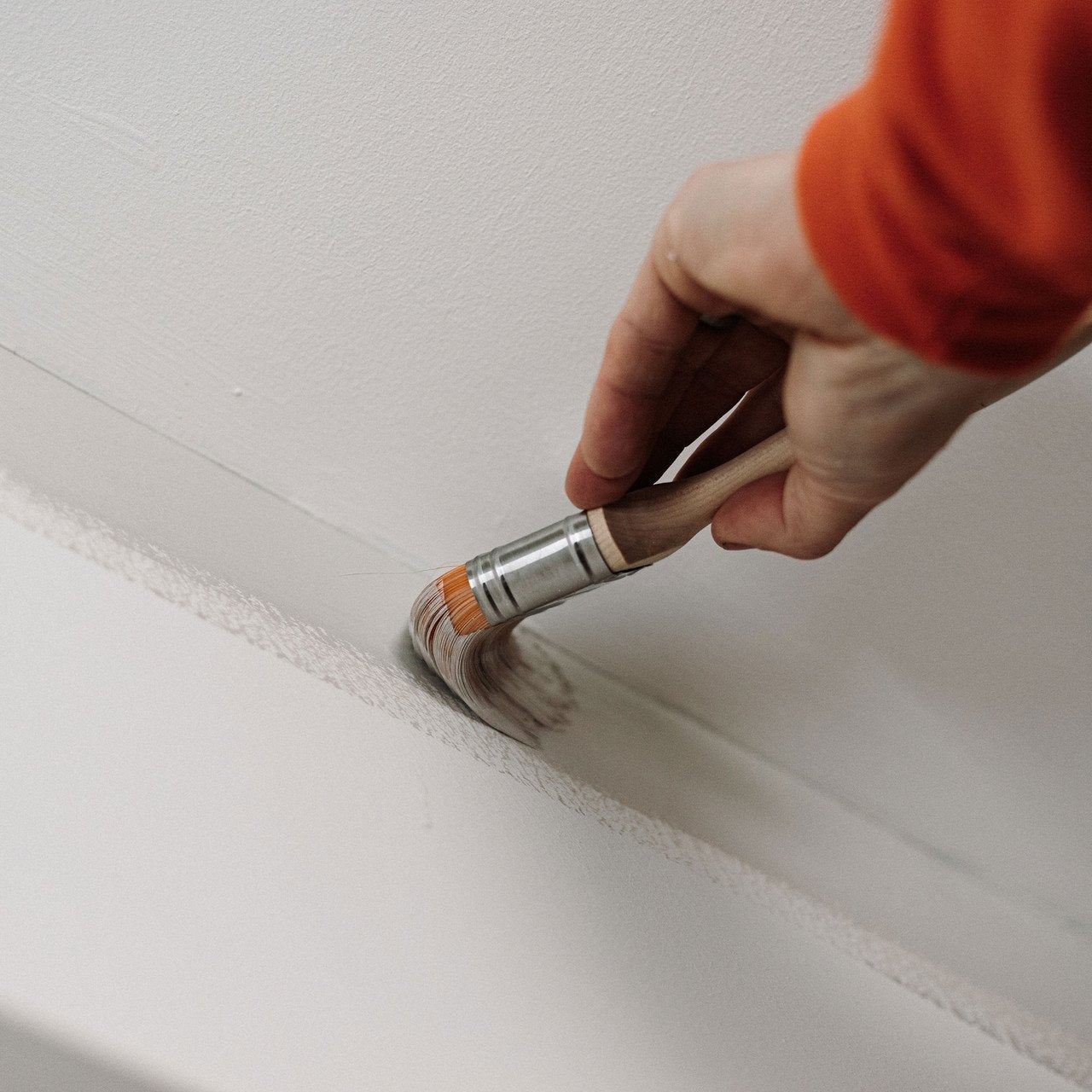 Hamilton Fine Tip Flat Paint Brushes - 3 Pack