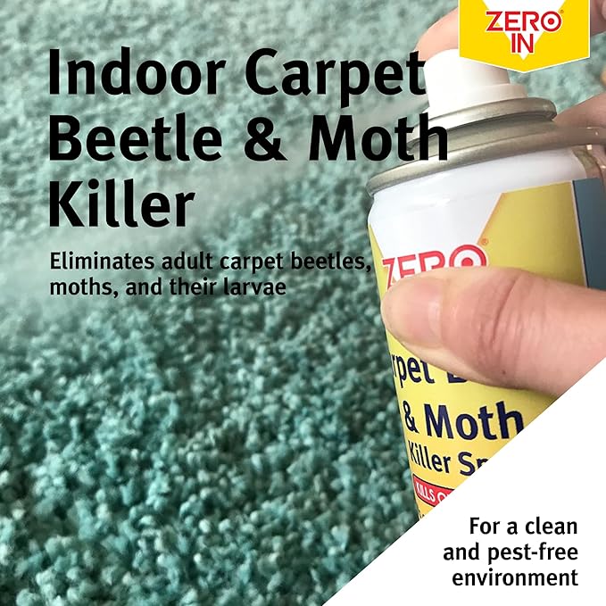 Zero In Carpet Beetle & Moth Killer 300ml ZER977