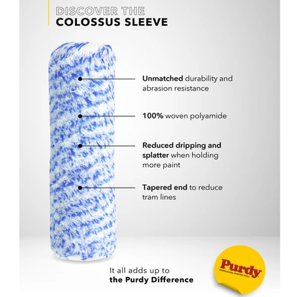 Purdy Colossus 14" Paint Roller Sleeve 1" Nap 1.5" Core
