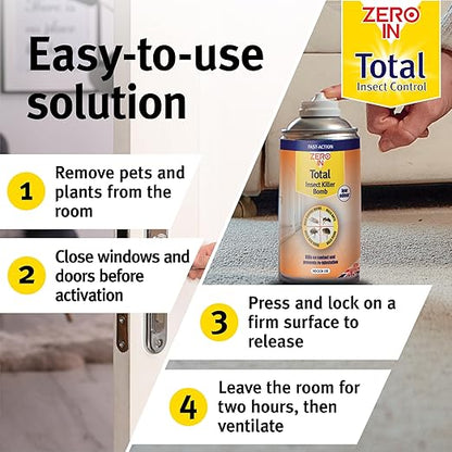 Zero In Total Insect Killer Bomb 150ml