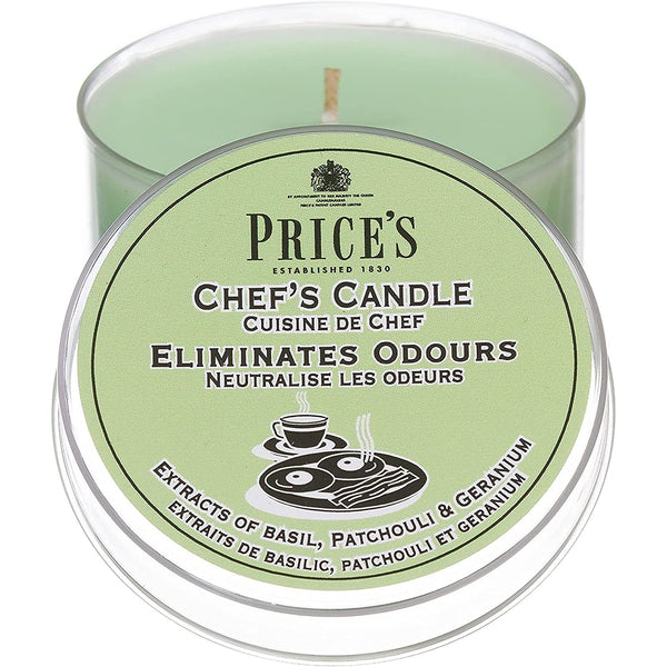 Price's Candles Chefs TIN