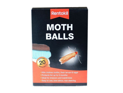 Rentokil Moth Balls Pack 20