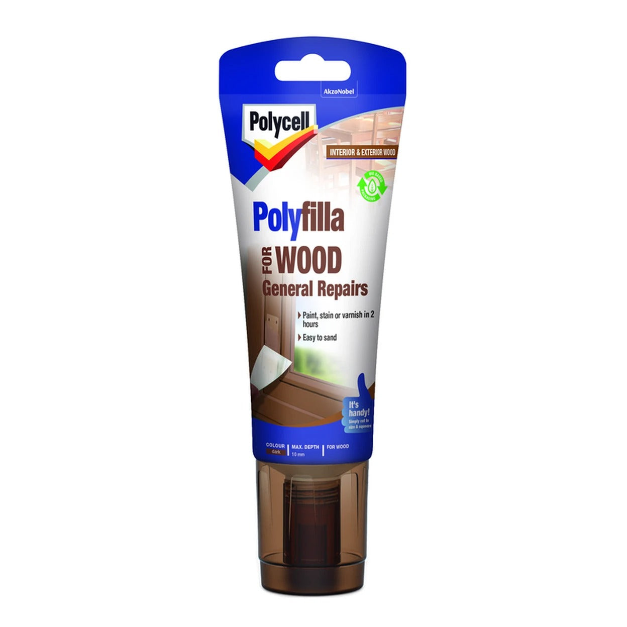 Polycell Polyfilla For Wood General Repairs 330g - Dark