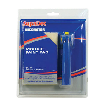 SupaDec Decorator Mohair Paint Pad with Handle 6