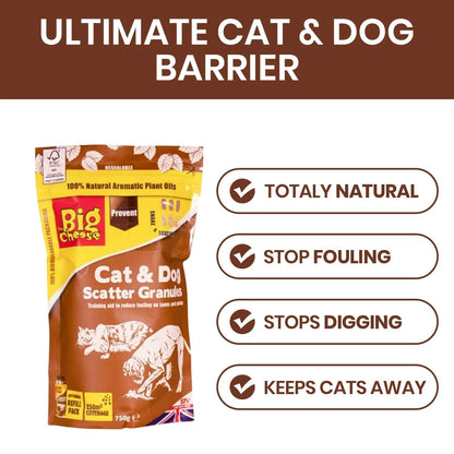 Big Cheese Cat & Dog Scatter Granules 750g STV631