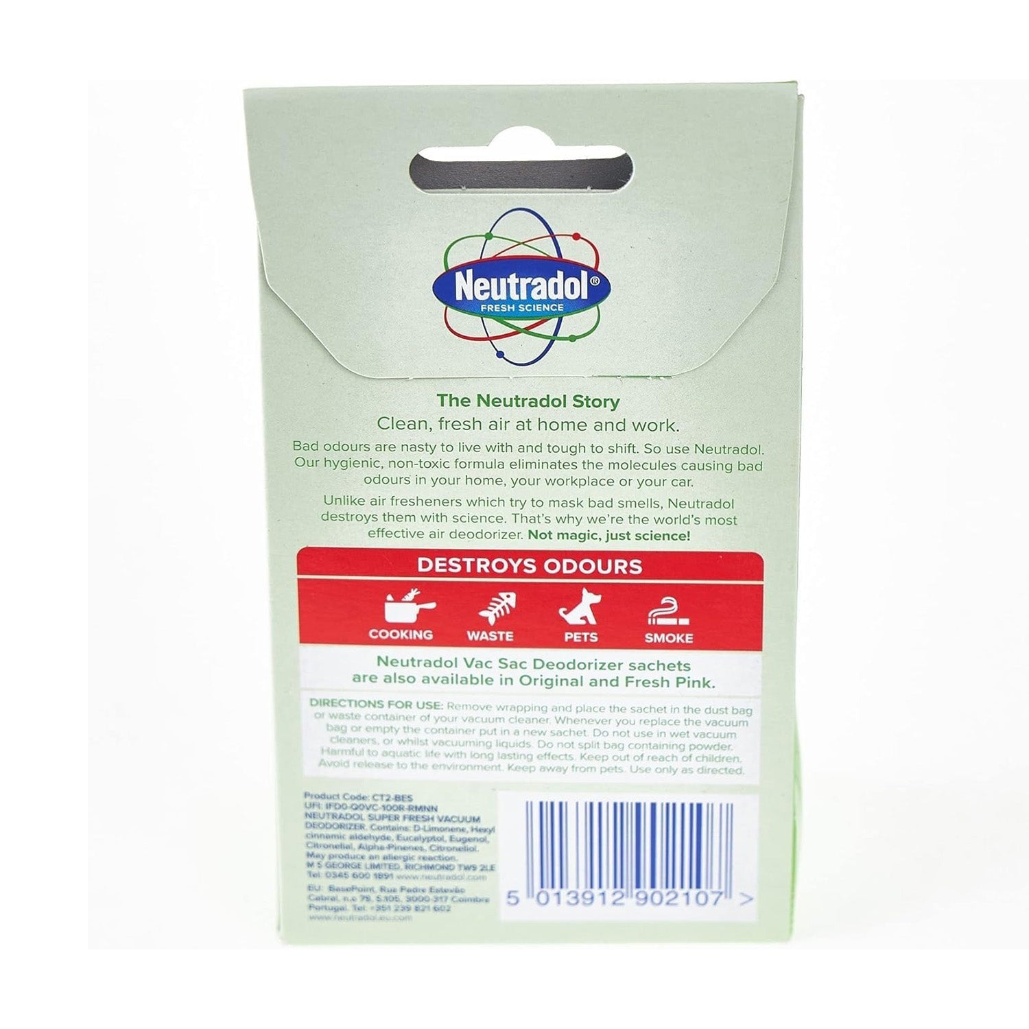 Neutradol Vacuum Deodoriser Pack 3 - Super Fresh