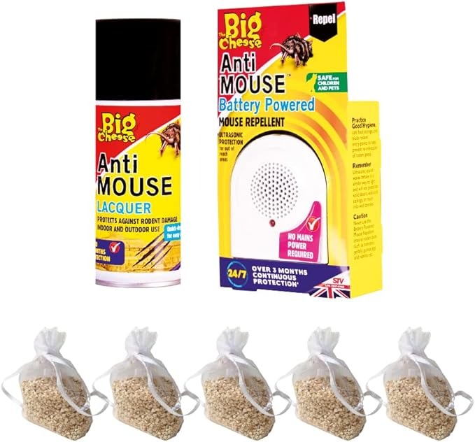 The Big Cheese Anti Mouse Repellent Kit