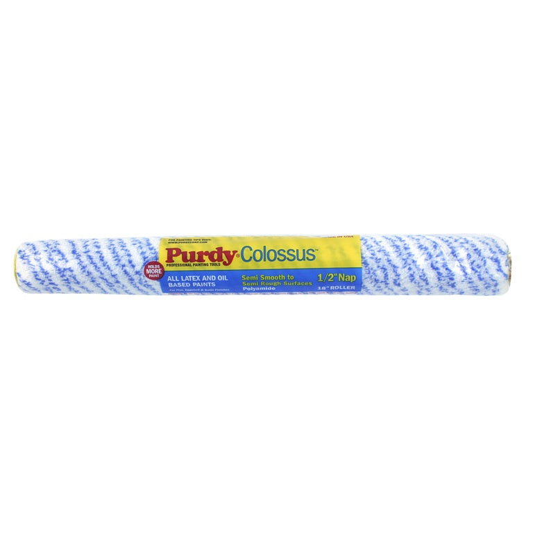 Purdy Colossus 18" Paint Roller Sleeve 1/2" Nap 1.5" Core