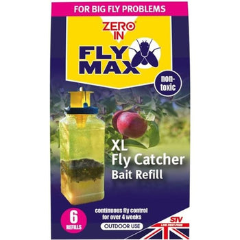 Zero In Fly Max XL Fly Catcher Bait Refill 6 Sachets