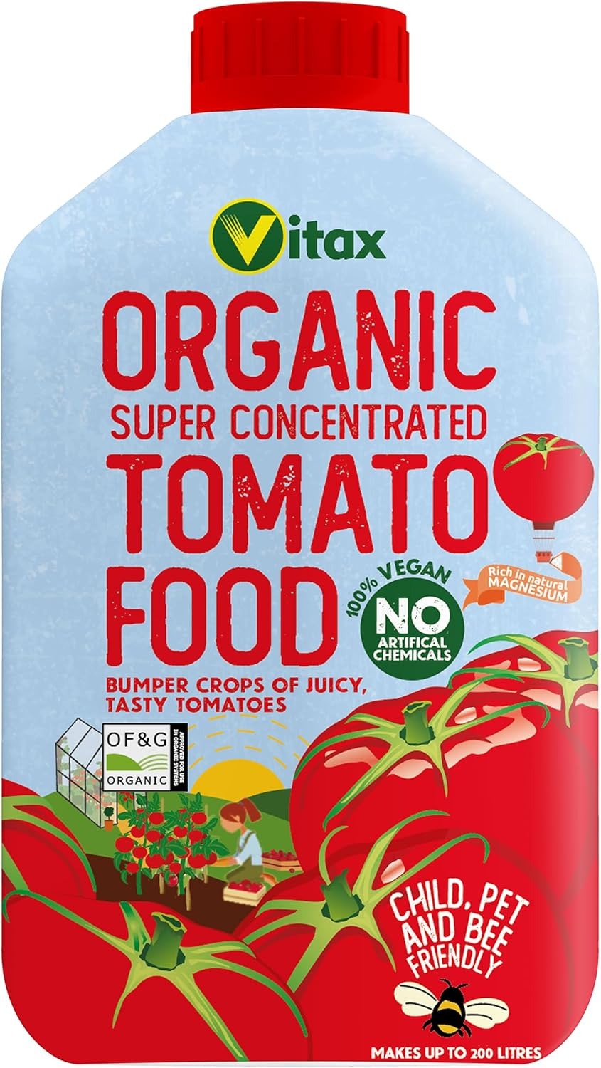 Vitax Organic Super Concentrated Tomato Liquid Food - 1 Litre