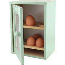 Apollo Rubberwood Egg Cabinet for 12 Eggs - Mint