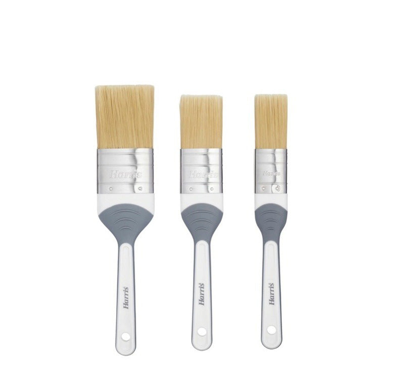Harris Seriously Good Woodwork Stain & Varnish Paint Brush Set 3 Pack