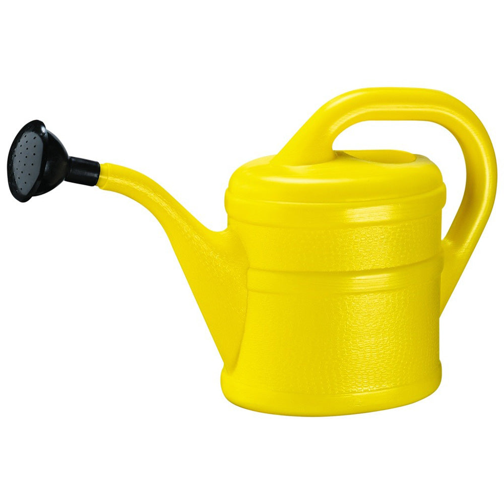 Small Plastic Yellow Watering Can - 1 Litre