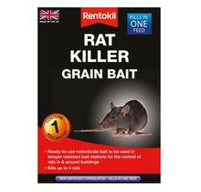 Rentokil Rat Killer Grain Bait 1 Sachet