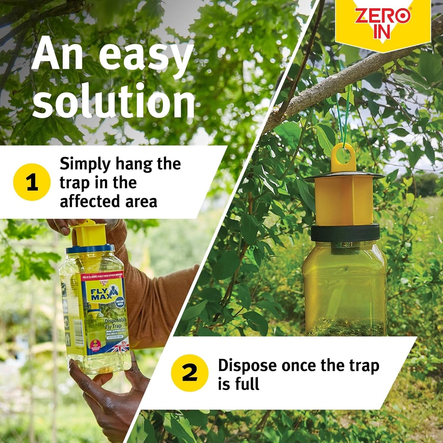 Zero In Fly Max Disposable Fly Trap ZER334