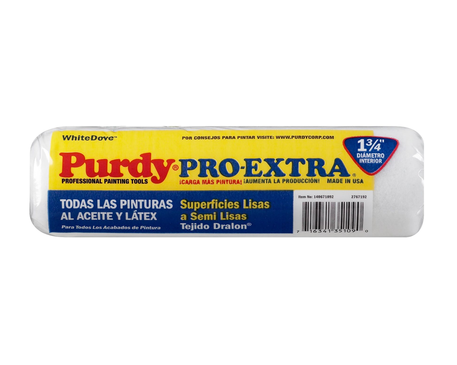 Purdy White Dove Pro-Extra 9" Roller Sleeve 3/8 Nap