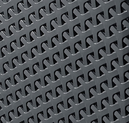 Curver Medium Rattan Storage Basket 12 Litre - Dark Grey 