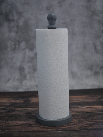 Apollo Beach Wood Paper Towel Holder - Charcoal