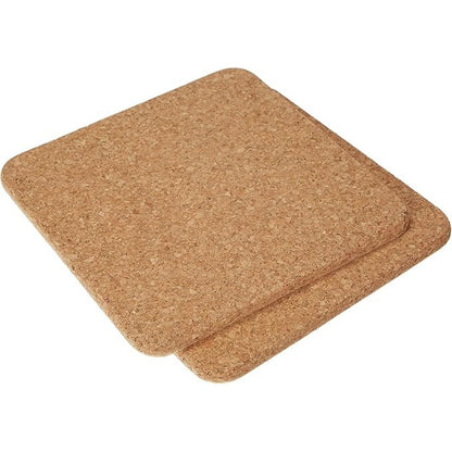 Apollo Square Cork Hot Pot Stand Set of 2