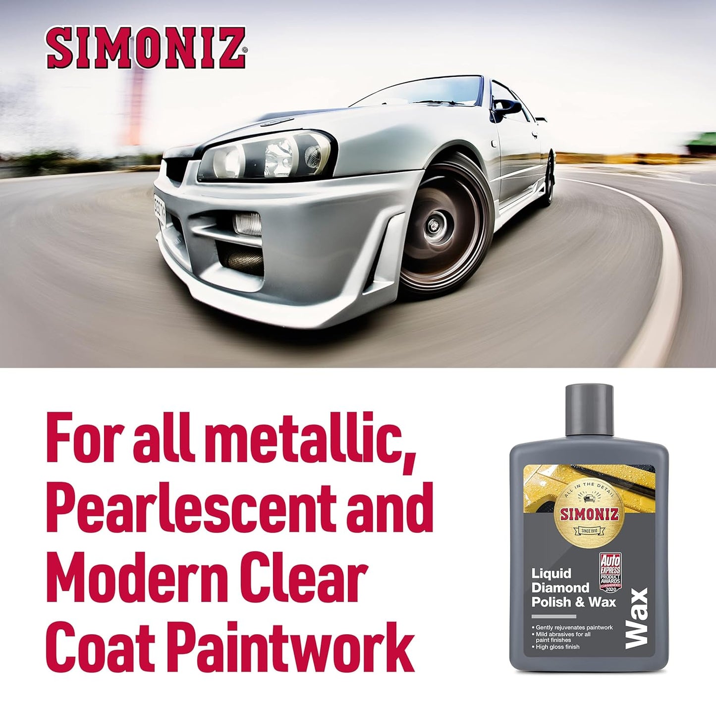 Simoniz Liquid Diamond Polish & Wax - 475ml