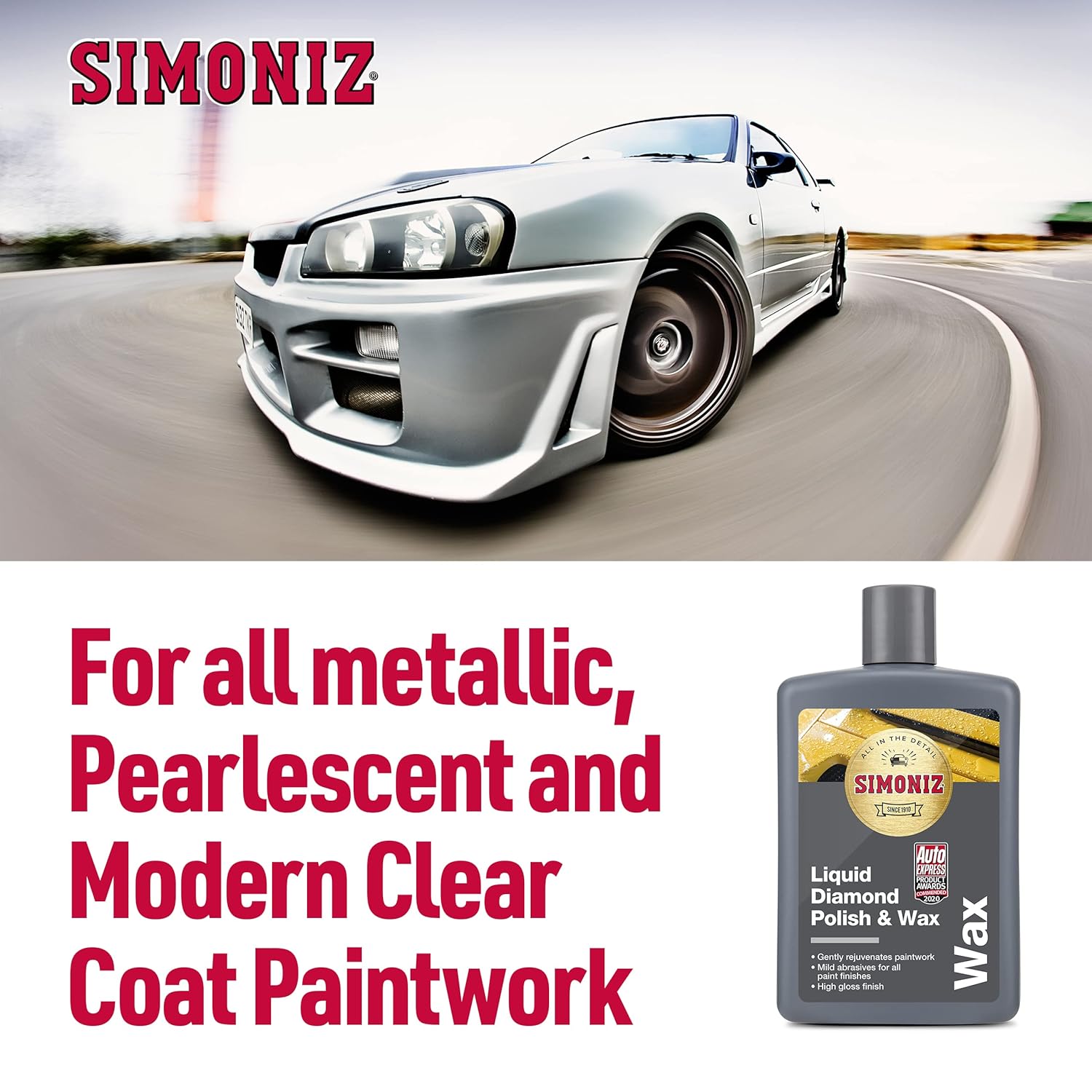 Simoniz Liquid Diamond Polish & Wax - 475ml