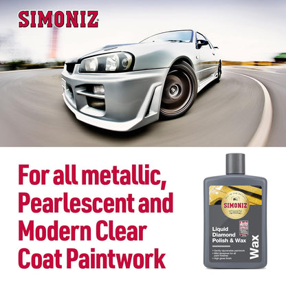 Simoniz Liquid Diamond Polish & Wax - 475ml