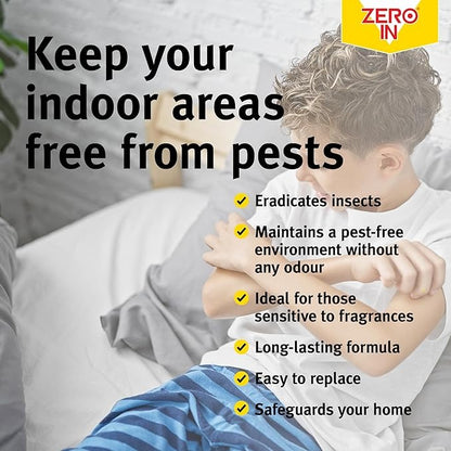 Zero In Knockdown Mosquito Killer Plug In Refill 30ml ZER742