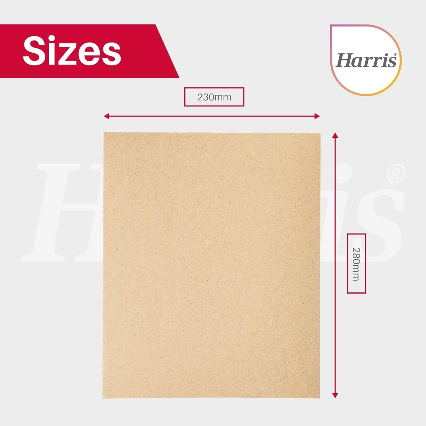 Harris Seriously Good Extra Fine Sandpaper - 4 Pack