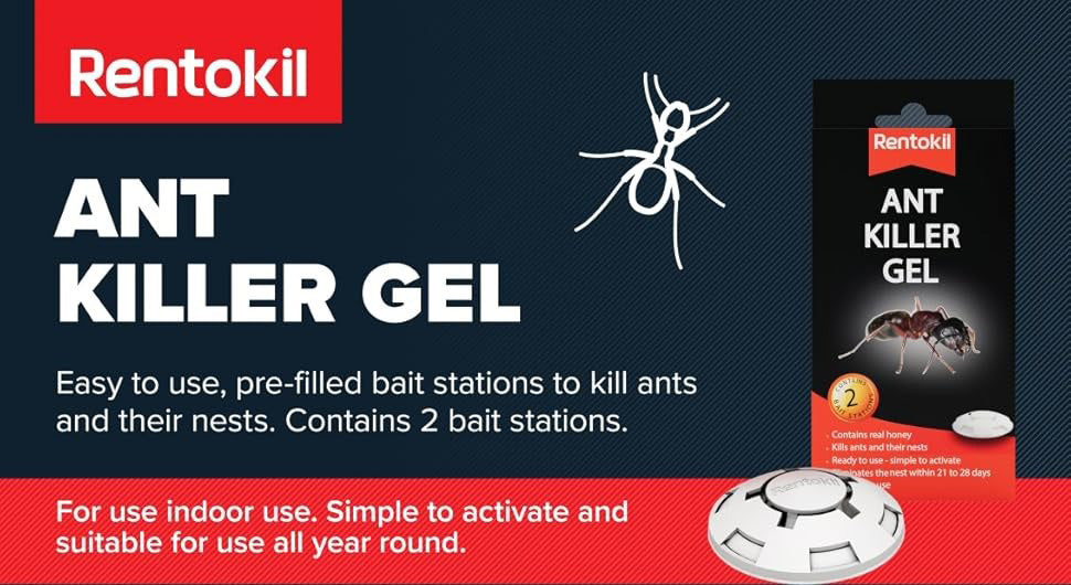 Rentokil Ant Killer Gel Twin Pack 