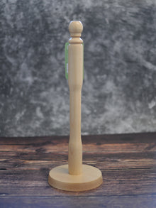 Apollo Beech Wood Paper Towel Holder - Natural