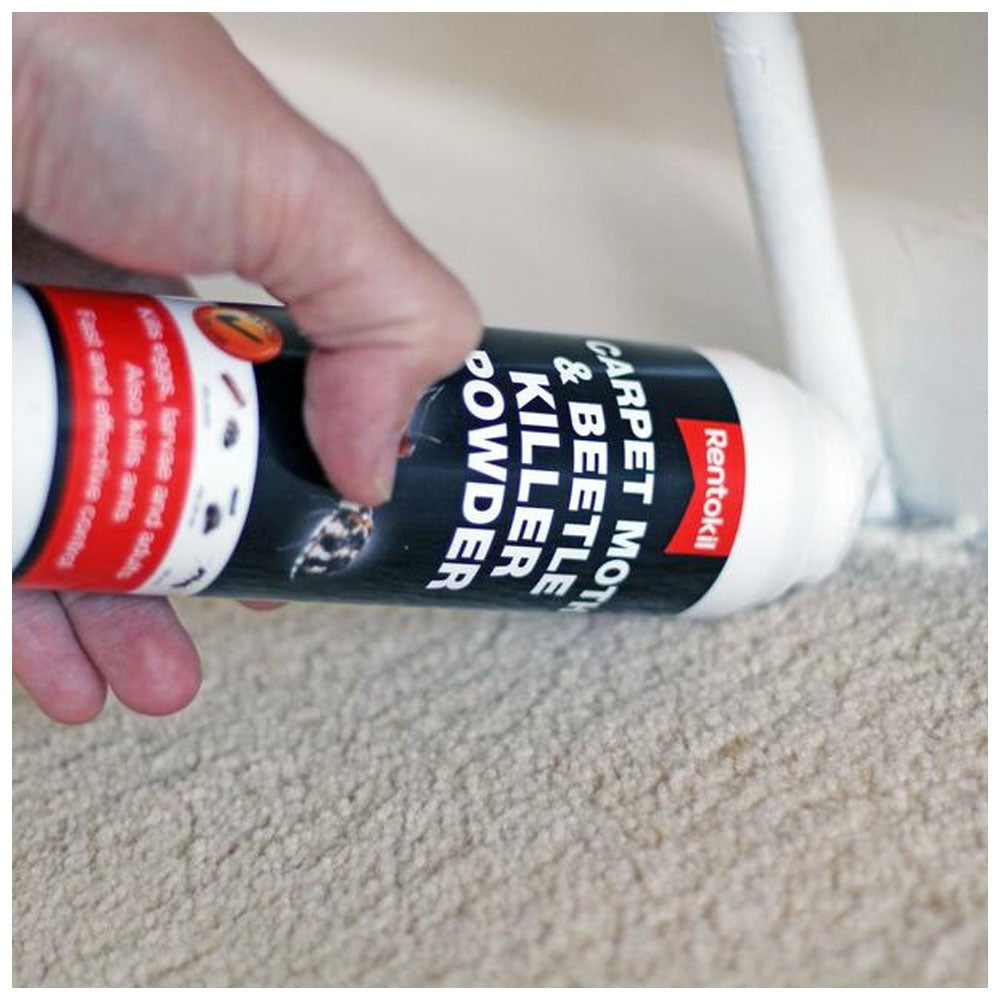 Rentokil Carpet Beetle & Moth Killer Powder 150g