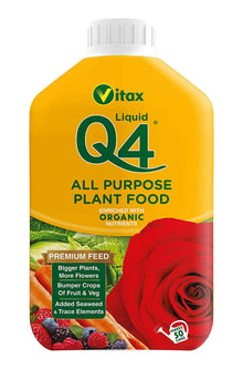 Vitax Liquid Q4 All Purpose Plant Food 1 Litre