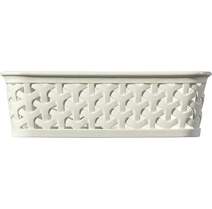 Curver Rattan Storage Basket A6 - Cream