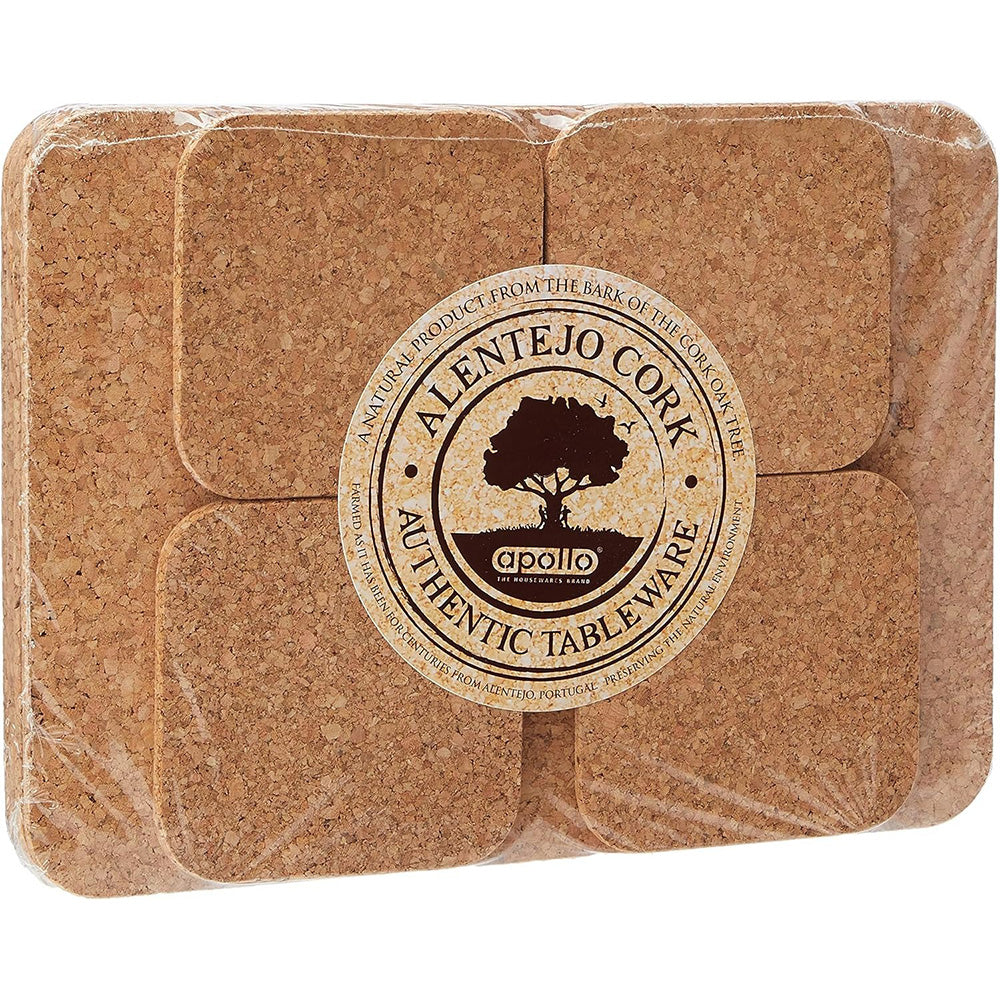 Apollo Cork Placemats and Coasters Set of 4