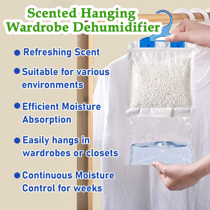 151 Scented Hanging Wardrobe Dehumidifiers - Multi Pack
