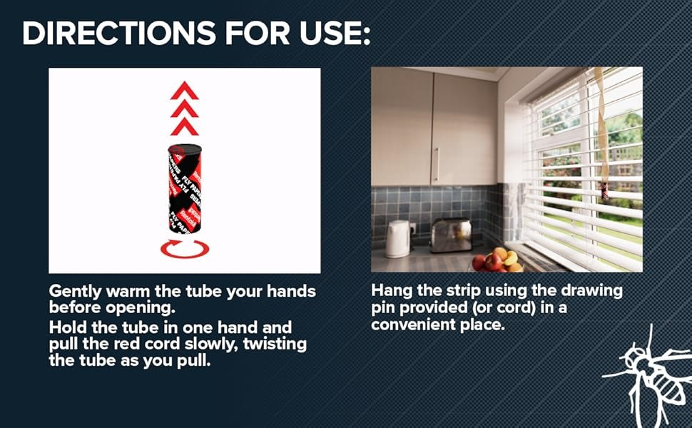 Rentokil Fly Papers 4 Pack