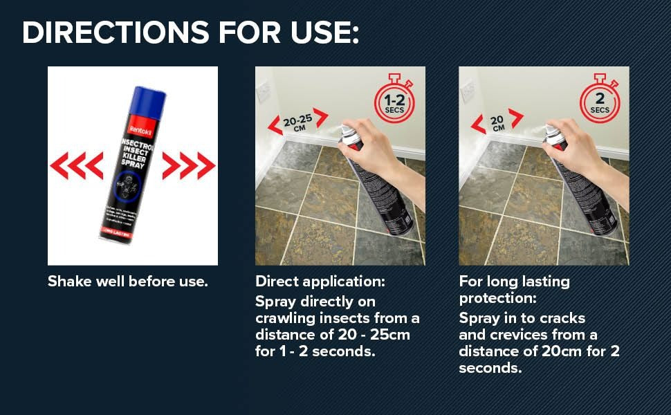 Rentokil Insectrol Insect Killer Spray 300ml