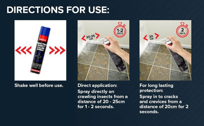 Rentokil Insectrol Insect Killer Spray 300ml