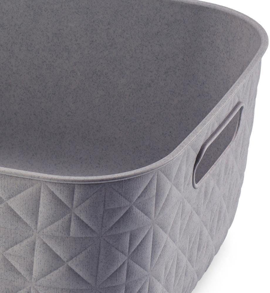 Curver Medium Softex Storage Basket 12.5 Litre - Taupe