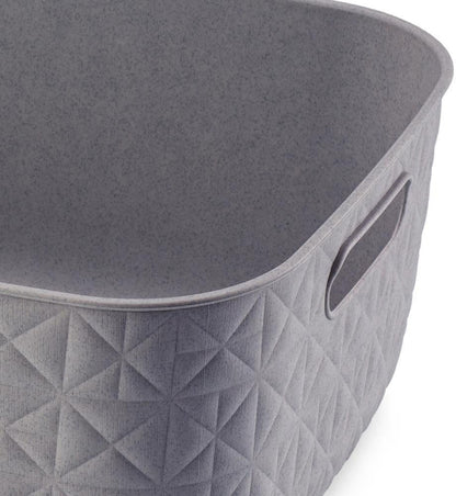 Curver Medium Softex Storage Basket 12.5 Litre - Taupe