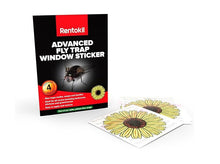 Rentokil Advanced Fly Trap Window Sticker 4 Pack