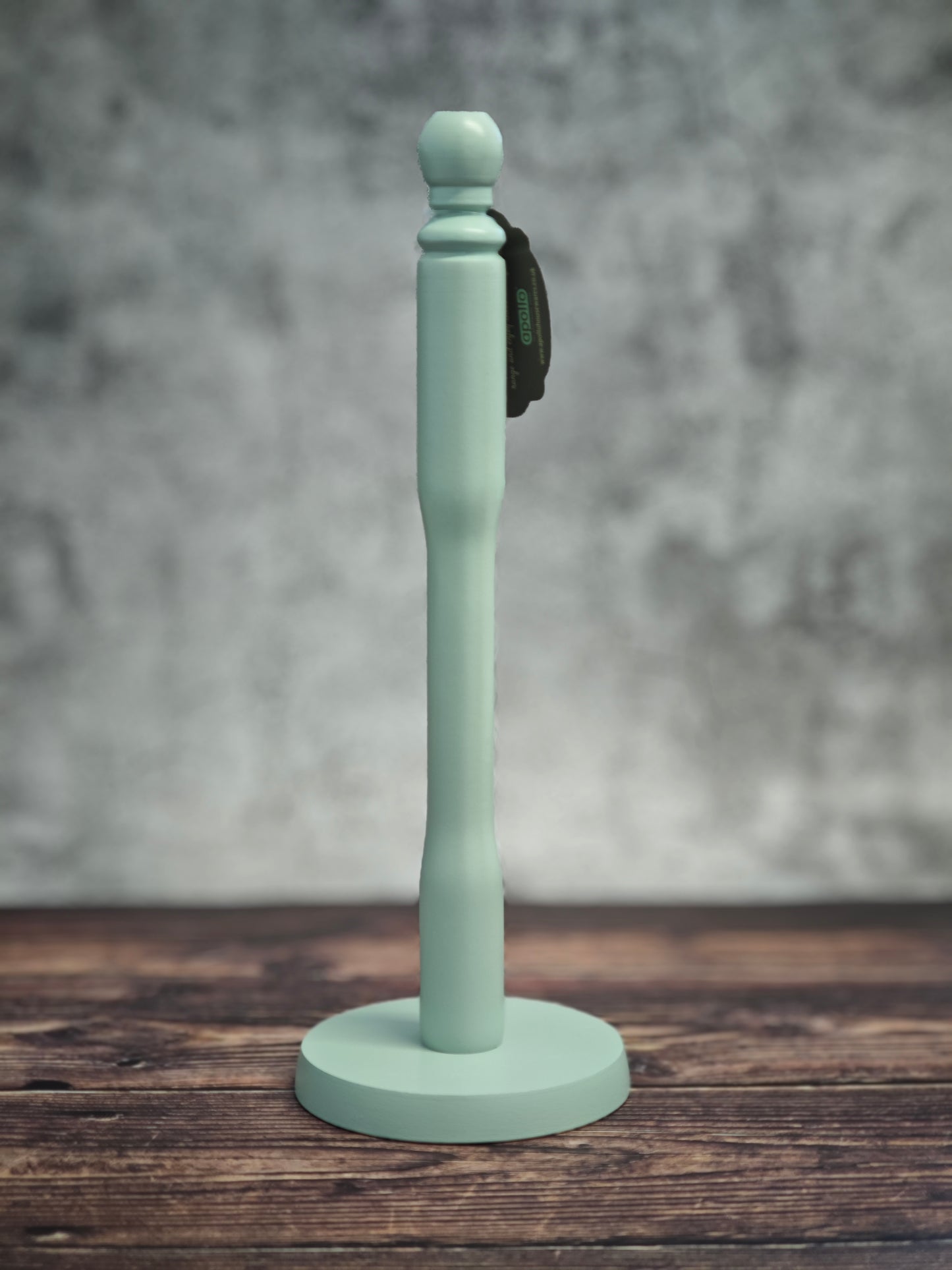 Apollo Beech Wood Paper Towel Holder - Mint Green