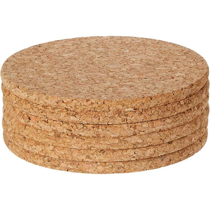 Apollo Round Cork Placemats & Coasters Set of 6