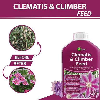 Vitax Clematis & Climber Liquid Feed 1 Litre